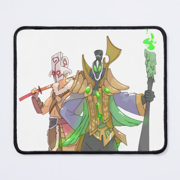 Item preview, Masked Swordsman & Green Mage Game Art designed and sold by auringercha.