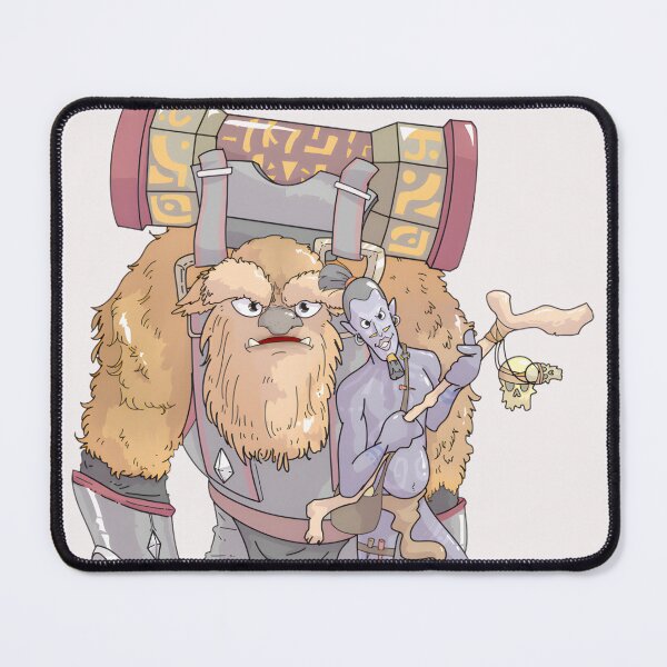 Item preview, Earthshaker & Witch Doctor Duo - Gaming Fan Art designed and sold by auringercha.