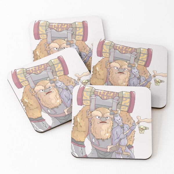 Item preview, Earthshaker & Witch Doctor Duo - Gaming Fan Art designed and sold by auringercha.