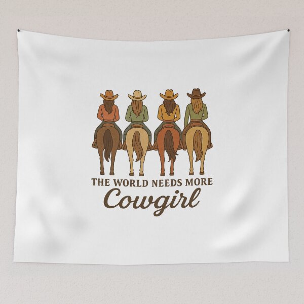 Item preview, The World Needs More Cowgirls Western Country designed and sold by Alex Songs.
