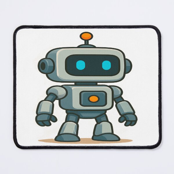 Item preview, Cartoon robot thinking about something. designed and sold by PWDigitalArt.
