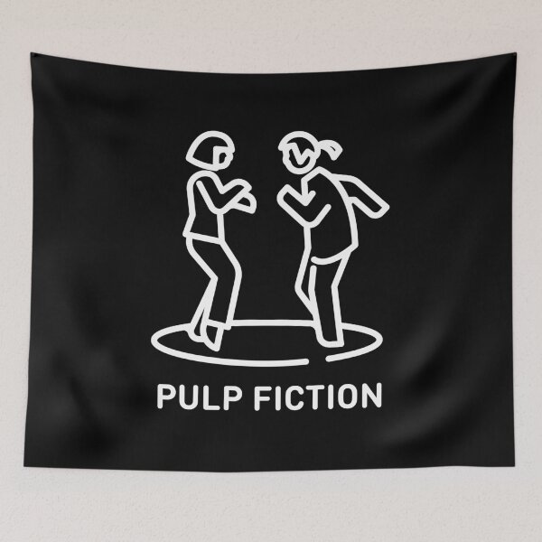 Item preview, Diseño de icono minimalista de Pulp Fiction designed and sold by grafikis.