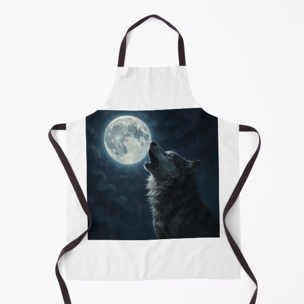 Item preview, Lone Wolf in the Moonlight – 3D Realistic Design designed and sold by artsdesignpro.