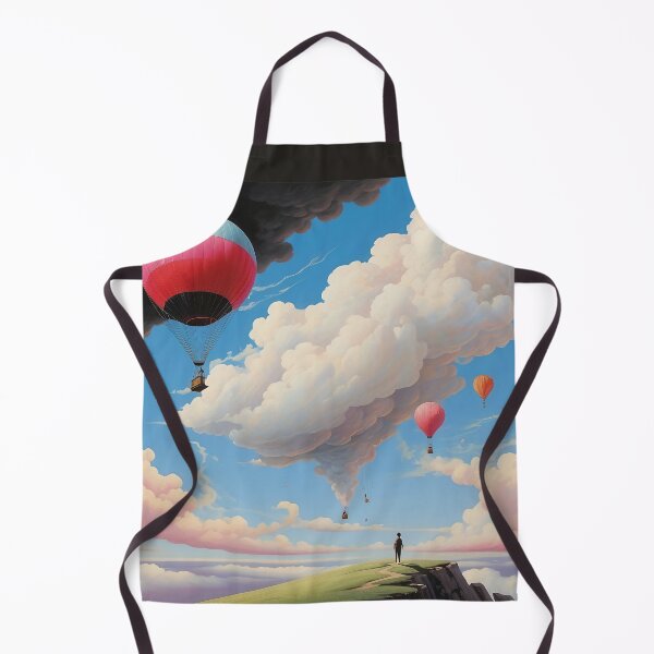Item preview, Dream Journey in the Sky – Surreal Hot Air Balloons designed and sold by KiraChie.