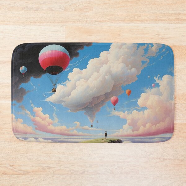 Item preview, Dream Journey in the Sky – Surreal Hot Air Balloons designed and sold by KiraChie.