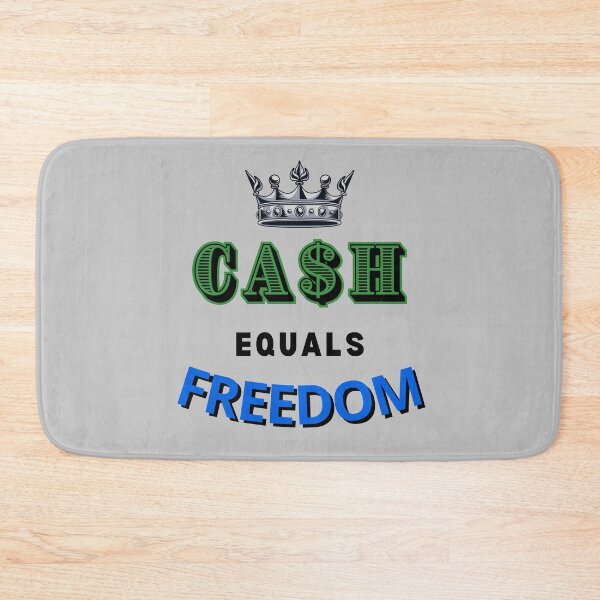 Item preview, CASH EQUALS FREEDOM, KING, MONEY, DOLLARS  designed and sold by AASparksDesigns.