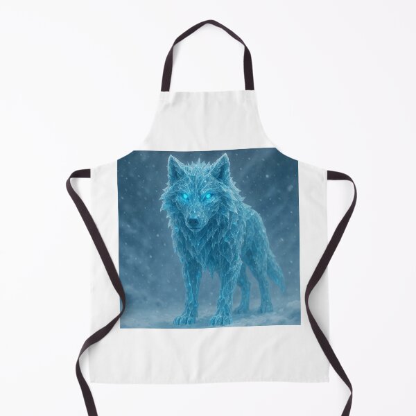 Item preview, Ice Wolf Spirit – Mystical 3D Design designed and sold by artsdesignpro.