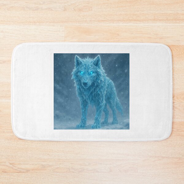 Item preview, Ice Wolf Spirit – Mystical 3D Design designed and sold by artsdesignpro.