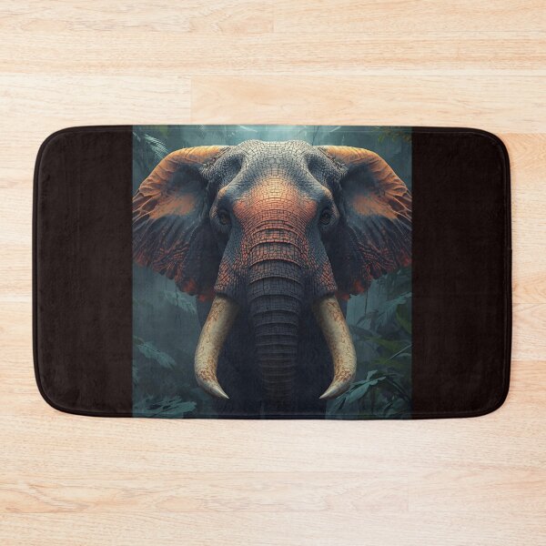 Item preview, Elephant Front View – Majesty of Nature designed and sold by RAKO13.