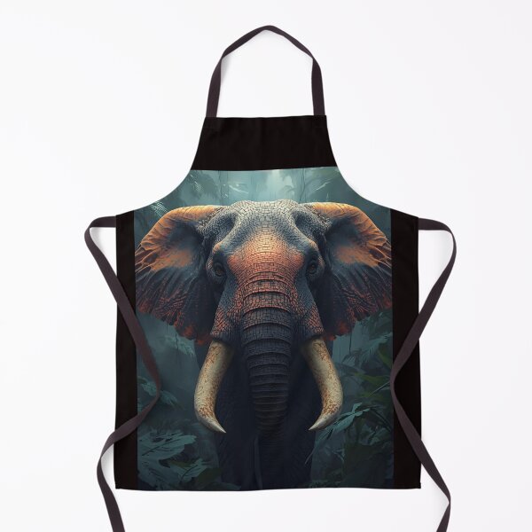 Item preview, Elephant Front View – Majesty of Nature designed and sold by RAKO13.