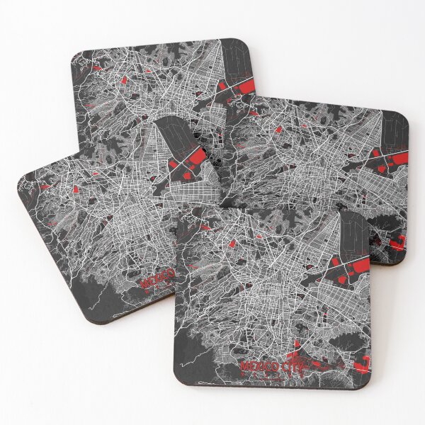 Item preview, Mexico City Map - Oriental  designed and sold by deMAP.