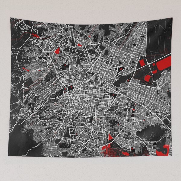 Item preview, Mexico City Map - Oriental  designed and sold by deMAP.