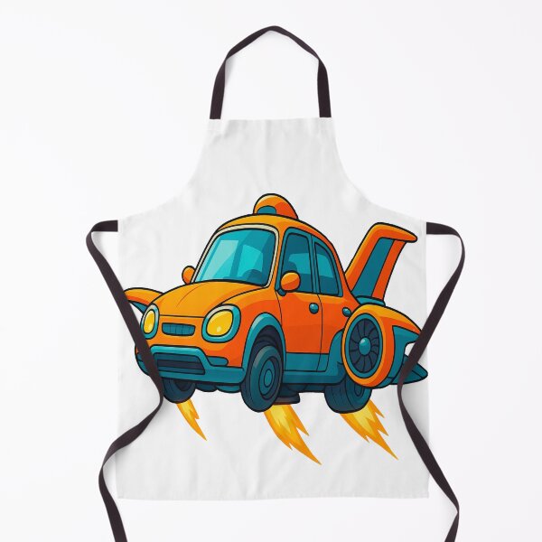 Item preview, Flying Cars icon design with white background stock illustration designed and sold by PWDigitalArt.