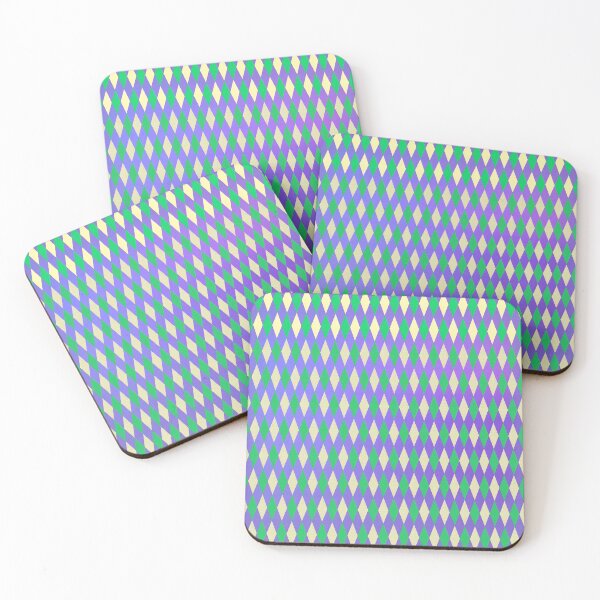 Item preview, Purple and Green Harlequin Diamond Pattern Throw Pillow designed and sold by FestivityFinds.