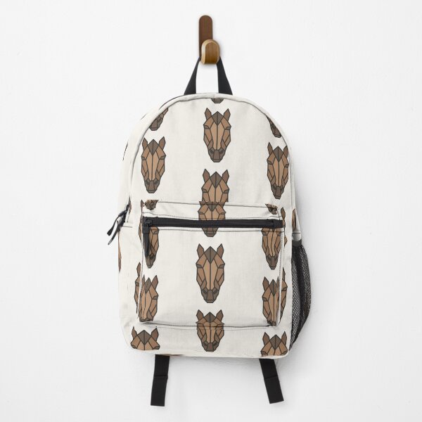 Item preview, Geometric Horse Head – Low Poly Symmetrical Design designed and sold by Bratak.