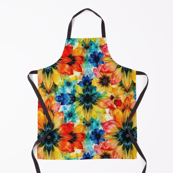 Item preview, Vibrant Kaleidoscope Floral Pattern for Home decor and clothes design| T-Shirts, Mugs & Stickers, Phone Cases designed and sold by TheGaliyaStudio.