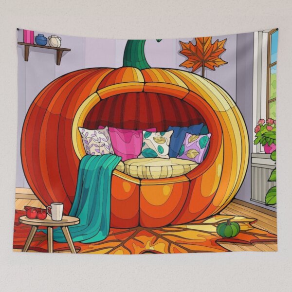 Item preview, Pumpkin Cozy Corner designed and sold by HSE1.