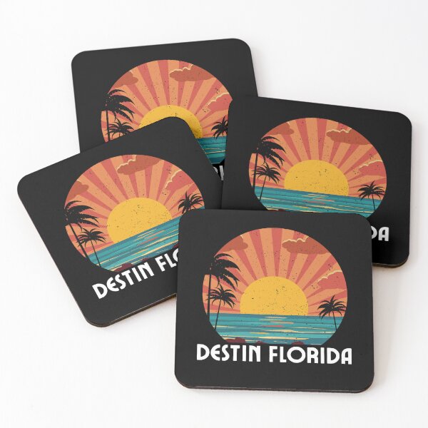 Item preview, Destin Florida Retro Sunset designed and sold by kapsell.