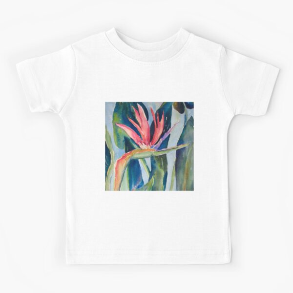 Tropical Bird Kids T Shirts Redbubble - roblox feather family bird of paradise