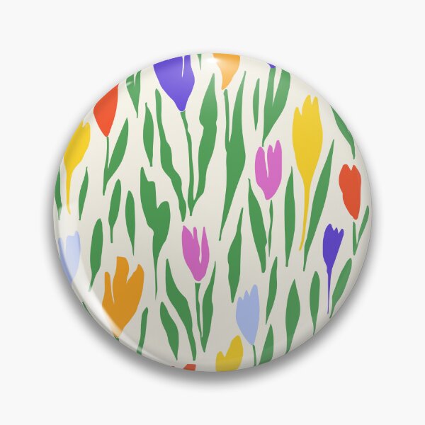 Item preview, Colorful Spring Tulips Pattern Floral Duvet Cover designed and sold by FestivityFinds.