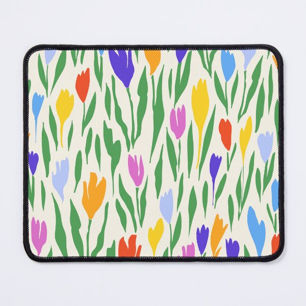Item preview, Colorful Spring Tulips Pattern Floral Duvet Cover designed and sold by FestivityFinds.