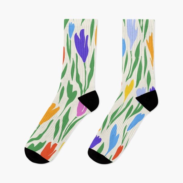 Item preview, Colorful Spring Tulips Pattern Floral Duvet Cover designed and sold by FestivityFinds.