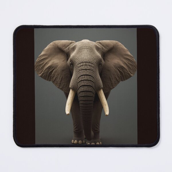 Item preview, Elephant Front View – Majesty of Nature designed and sold by RAKO13.