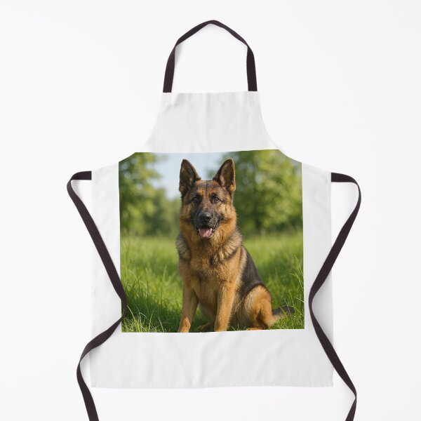 Item preview, German Shepherd in Nature – 3D Realistic Design designed and sold by artsdesignpro.