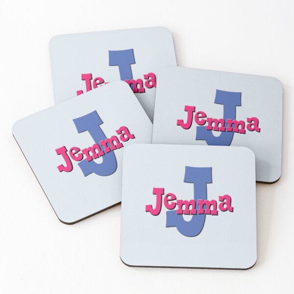 Item preview, J is for Jemma, Girl's/Woman's Name and Initial  designed and sold by CharlottePlaceArt.