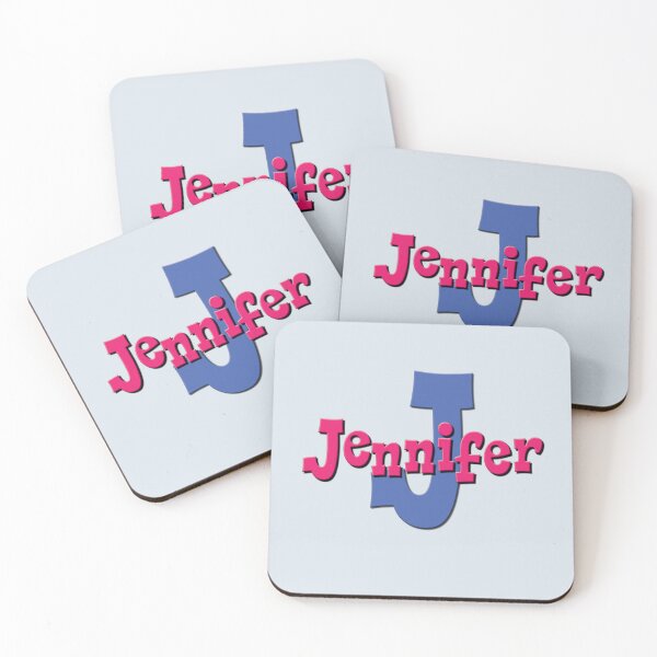 Item preview, J is for Jennifer, Girl's/Woman's Name and Initial  designed and sold by CharlottePlaceArt.