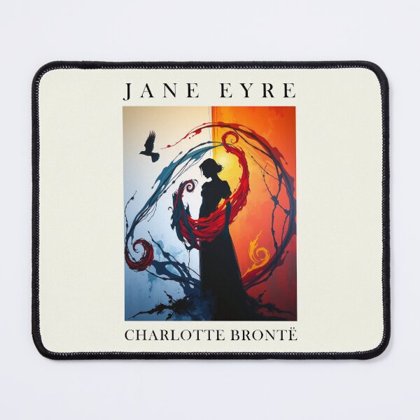 Item preview, Jane Eyre Charlotte Bronte Inspired Classic Literature Art designed and sold by kakarikihill.