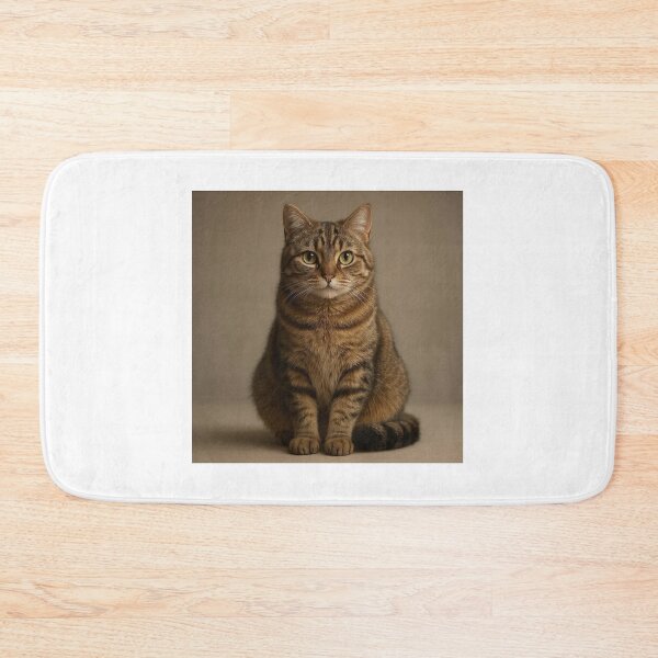 Item preview, Realistic 3D Cat – Cute Sitting Pose designed and sold by artsdesignpro.