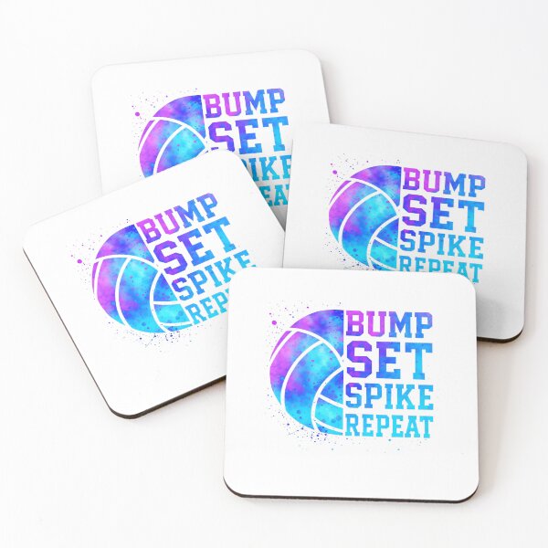 Item preview, Volleyball Bump Set Spike Repeat designed and sold by Bakosbarnabas.