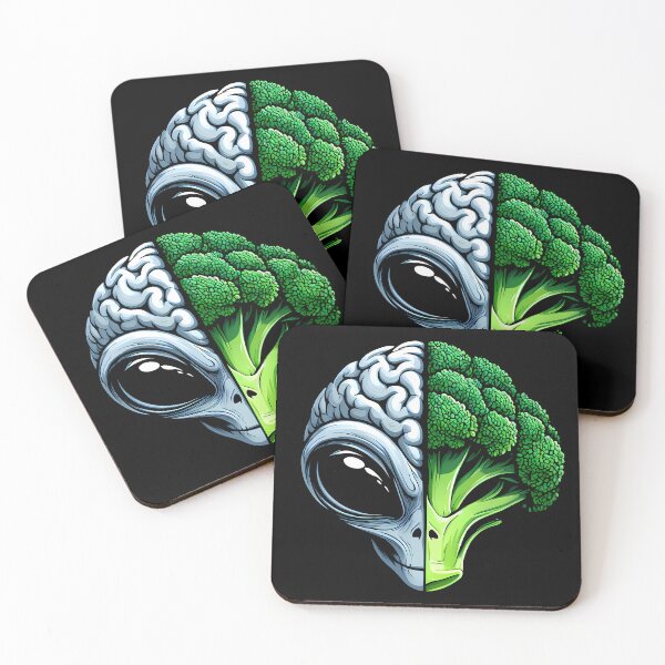 Item preview, Brocc-Alien designed and sold by Funny Vintage Stickers And T-Shirts.
