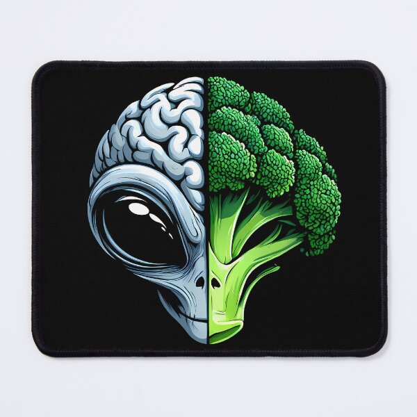 Item preview, Brocc-Alien designed and sold by Funny Vintage Stickers And T-Shirts.