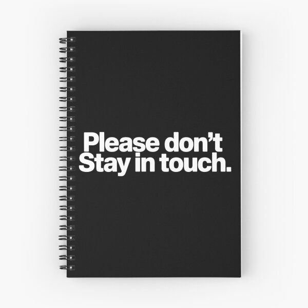 Item preview, Please Don’t Stay in Touch  designed and sold by Hairball-Pets.