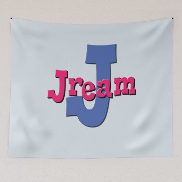 Item preview, J is for Jream, Girl's/Woman's Name and Initial  designed and sold by CharlottePlaceArt.