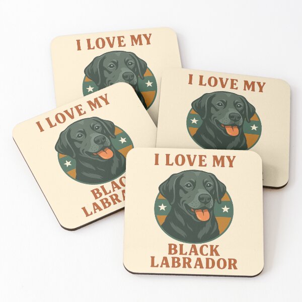 Item preview, Black Labrador designed and sold by TheWonkyEaselCo.