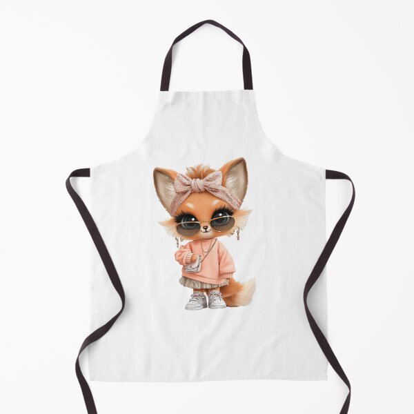 Item preview, Fashionable Fox with Sunglasses and Accessories – Cute Illustration designed and sold by BGHoneyPrints.