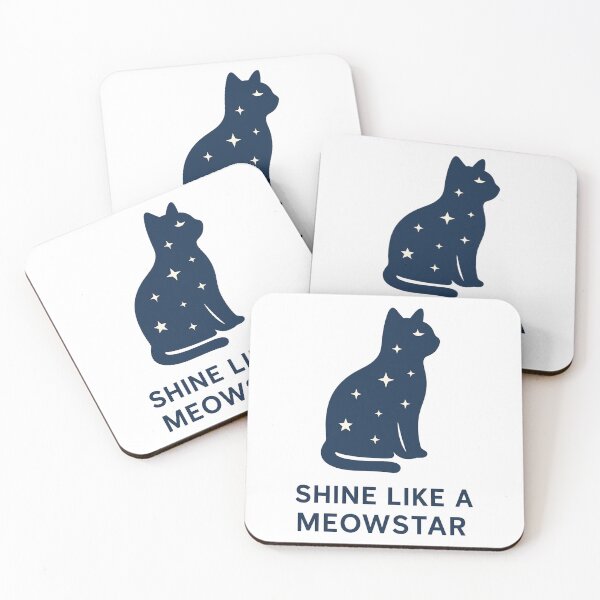 Item preview, Shine Like a Meowstar designed and sold by Big Smile Studio.