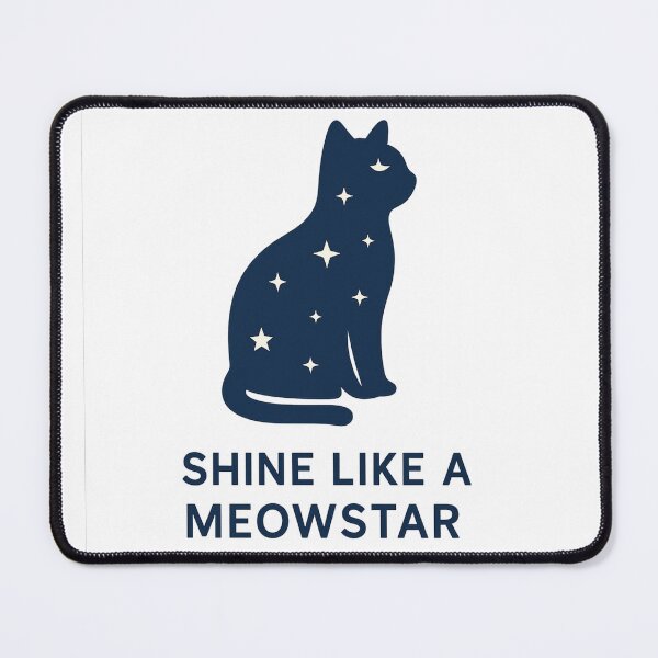 Item preview, Shine Like a Meowstar designed and sold by Big Smile Studio.