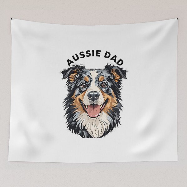 Item preview, Aussie Dad – Australian Shepherd Dog Lover Design designed and sold by GoxyVision.