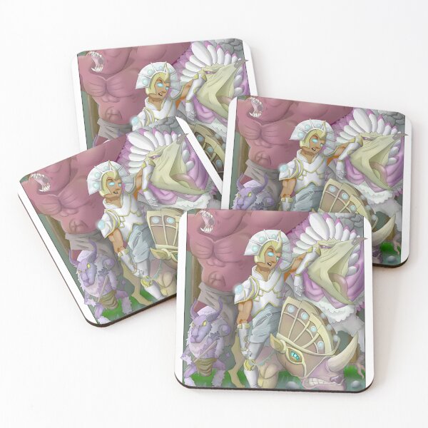 Item preview, Epic Fantasy Warrior & His Mighty Monster Allies designed and sold by lucemerlettau.