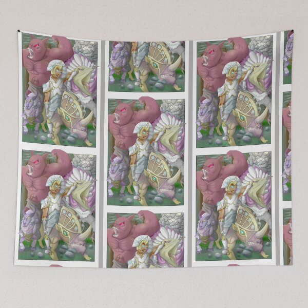 Item preview, Epic Fantasy Warrior & His Mighty Monster Allies designed and sold by lucemerlettau.