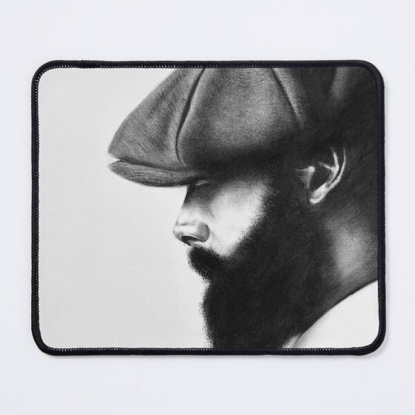 Item preview, man with beard and flatcap designed and sold by Denny Stoekenbroek.