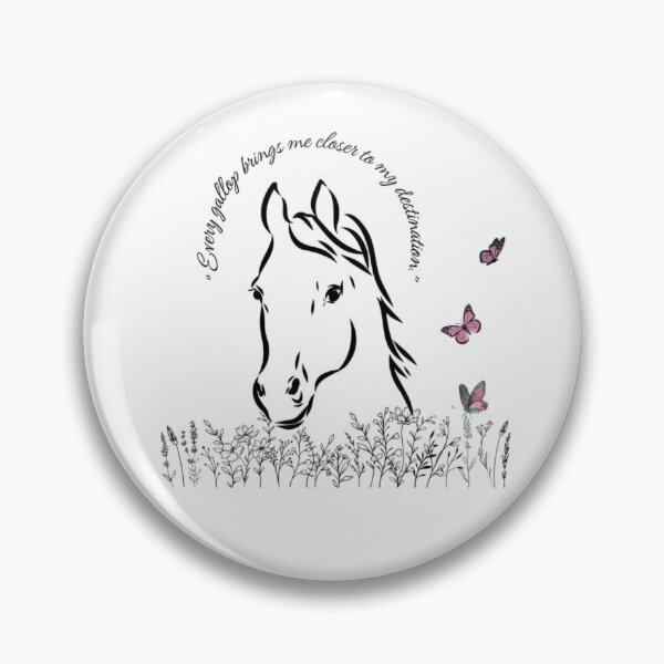 Item preview, “Every gallop brings me closer to my destination.” designed and sold by TheHilma.