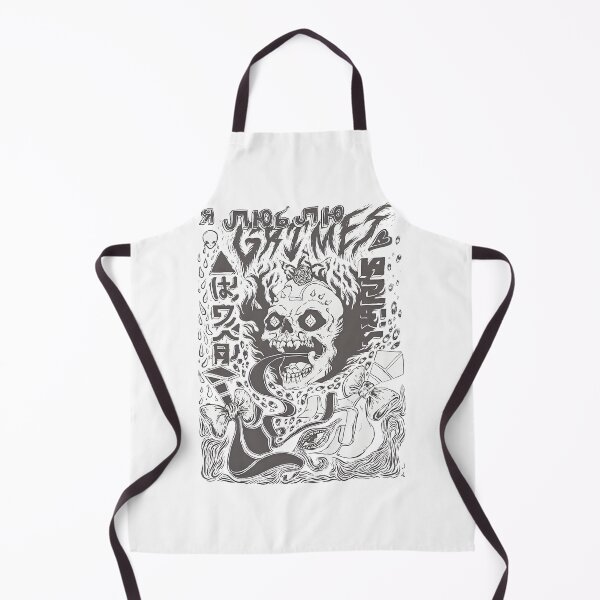 Artikelvorschau, Dunkler Gothic-Totenkopf-Kunstdruck mit abstrakten Elementen | Ausgefallenes mystisches Design entworfen und verkauft von bradwaylinn.