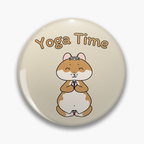 Item preview, Cute Hamster Yoga Time designed and sold by HugSomeNettles.