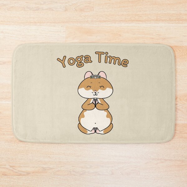 Item preview, Cute Hamster Yoga Time designed and sold by HugSomeNettles.