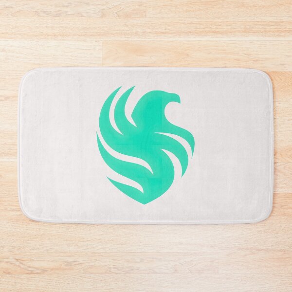 Item preview, Dynamic Green Falcon Crest | Modern Raptor Bird Design designed and sold by lucemerlettau.